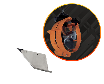 Защита гребных винтов и редуктора