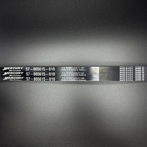 Ремень обводной (поликлиновой) MERCRUISER 5.7/6.2L INBOARD (57-865615Q10) (Quicksilver)