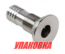 Шпигат нержавеющий под шланг 32 мм, Marine Rocket (упаковка из 5 шт.)