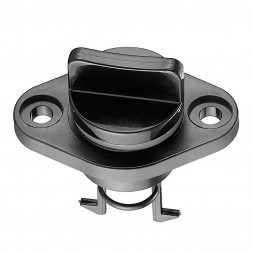 Сливная пробка из черного нейлона 50x34