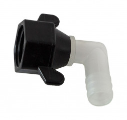Фитинг SeaFlo угловой резьба-&quot;елочка&quot; 1/2&quot;-14 NPT(F)x1/2&quot;