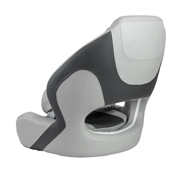 Кресло с болстером Delux Sport Flip Up, обивка винил, цвет угольный/серый