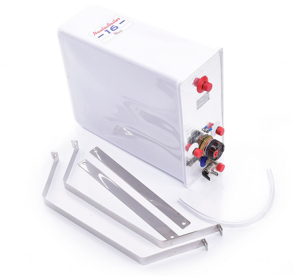 Бойлер, 16 л, 500 Вт, прямоугольный, с теплообменником.