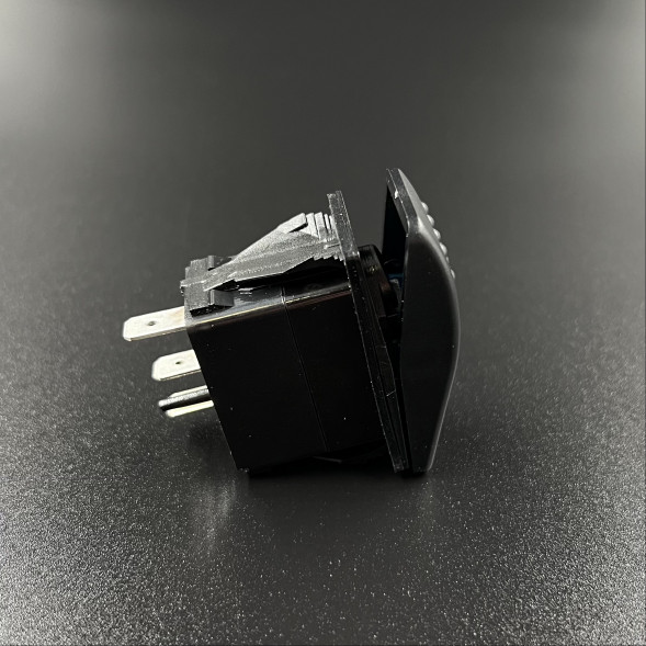 Тумблер вкл/выкл (индик. синий) 3 пин Sunfine