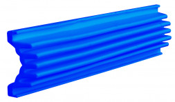 Отбойник Волна, синий