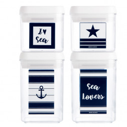 Набор емкостей для хранения Sea Lovers