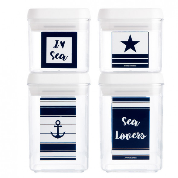 Набор емкостей для хранения Sea Lovers