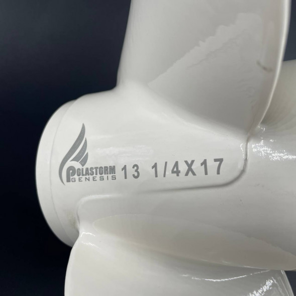 Гребной винт Yamaha 60-140, F70-F130 (D) Megara (3x13 1/4x17)  (Polastorm)