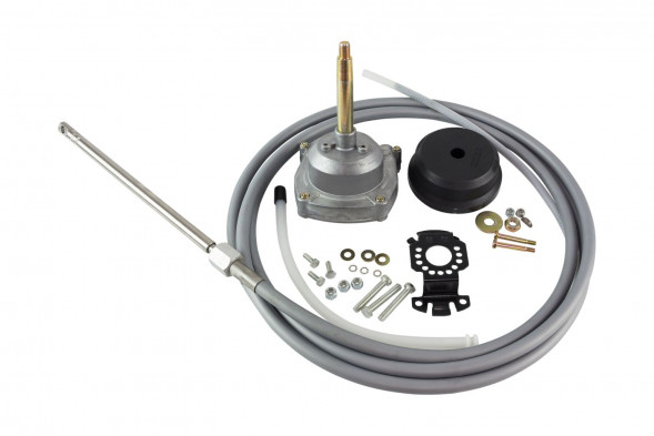 Редуктор рулевой 3000 с нержавеющим тросом 9 футов (2,74 м) (упаковка из 4 шт.)