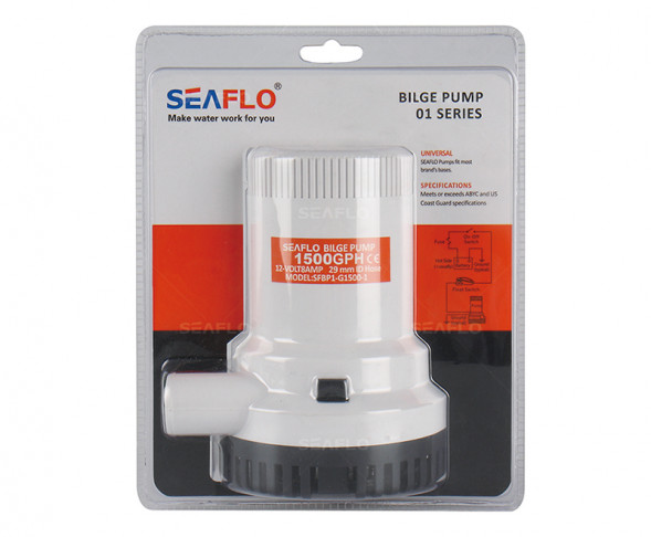 Насос осушительный 1500GPH 01 Series 12В