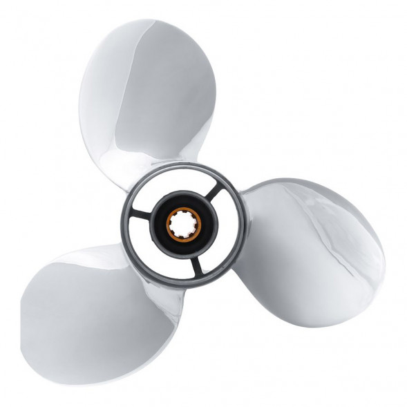 Винт гребной  Skipper для Yamaha 9.9-20HP, диаметр 9 1/4&quot; нержавеющий, лопастей - 3, шаг 11&quot;