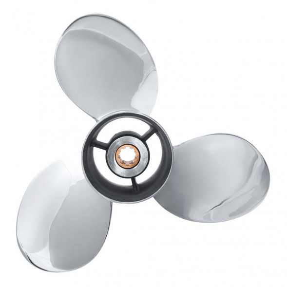 Винт гребной  Skipper для Yamaha 9.9-20HP, диаметр 9 1/4&quot; нержавеющий, лопастей - 3, шаг 11&quot;