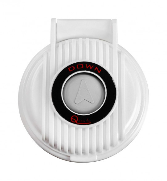 Кнопка управления якорной лебедкой Quick, палубная, Down, белый