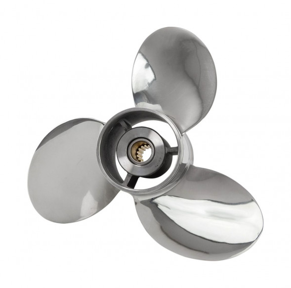 Винт гребной Suzuki DF150-300;3x15-1/4x19L левый, стальной