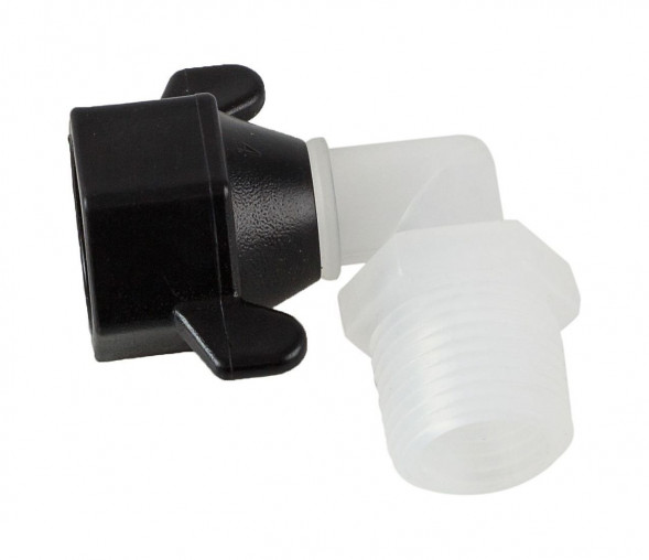 Фитинг SeaFlo угловой резьба-резьба 1/2&quot;-14 NPT(F)x1/2&quot;-14 NPT(M)