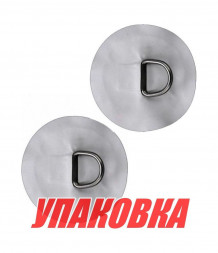Кольцо D-образное серое, 2 шт (упаковка из 10 шт.)