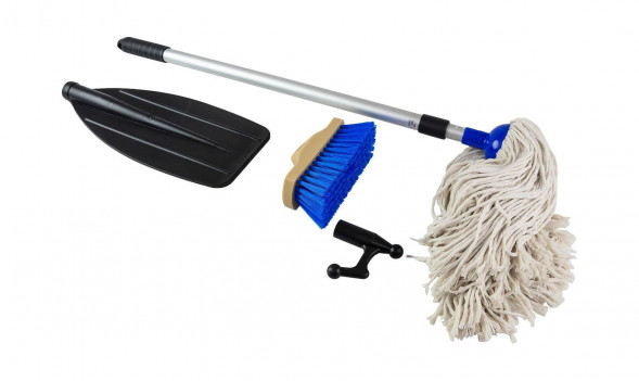 Комплект разборный багор, щетка, весло (упаковка из 12 шт.)