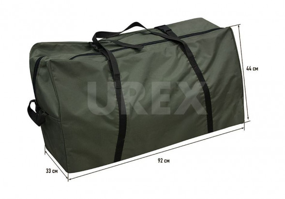 Надувная лодка ПВХ UREX-38, НД, для сплава, зеленая