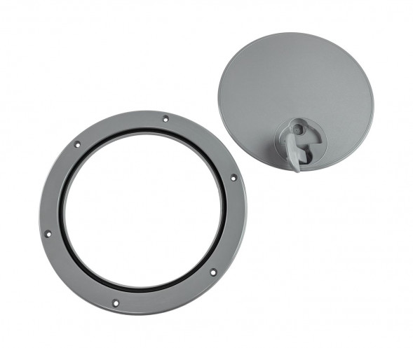 Лючок палубный 235 мм, серый