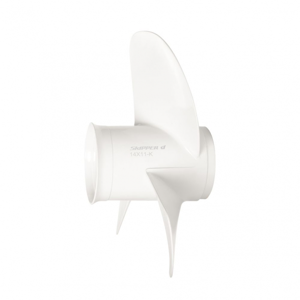 Винт гребной  Skipper для Yamaha 60-140HP, диаметр 14" алюминиевый, лопастей - 3, шаг 11"