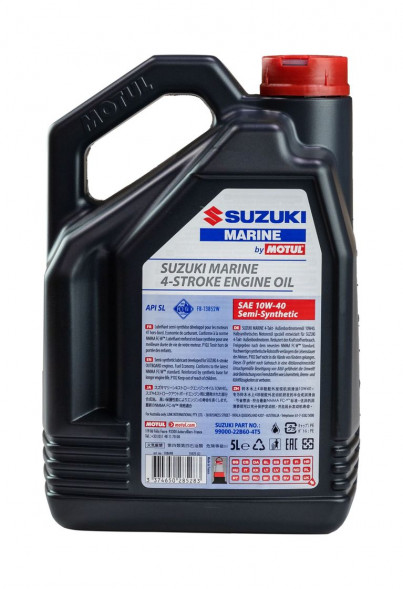 Масло Motul Suzuki Marine 4T SAE 10W40, 5 л