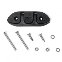 Утка швартовая складная SUNFINE 120 мм, черны нейлон