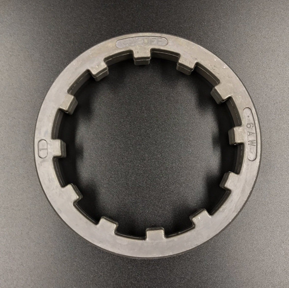 Гайка редуктора корончатая Yamaha F300-350 (Yamaha)