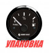 Указатель уровня топлива 0-190 Ом (ЕВРО), черный циферблат, черный ободок, д. 52 мм, Marine Rocket (упаковка из 30 шт.)