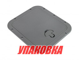 Люк смотровой 306х356 мм, серый (упаковка из 5 шт.)