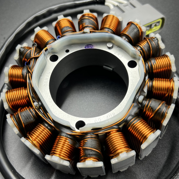 Статор генератора снегохода Yamaha RS VENTRUE/VK PROFESSIONAL II (8HF-81410-00) (Yamaha)