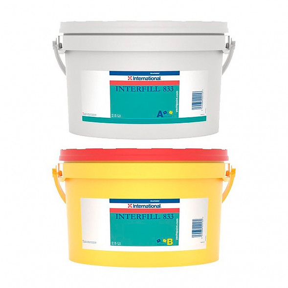 ШПАТЛЕВКА INTERFILL 833 5 л (компонент А + B)