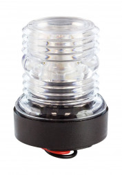 Огонь топовый диам. 54x72 мм, пластиковый корпус, 12-24 В, 2 Вт, LED, Ba15d