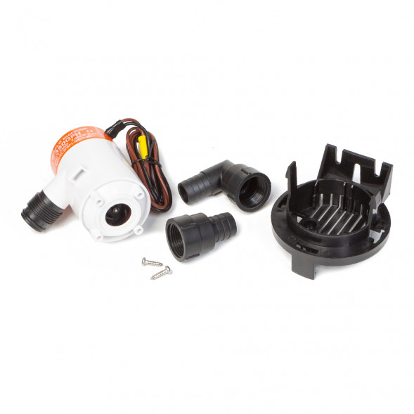 Помпа водооткачивающая SeaFlo трюмная, 12V 350 галлон/час, патрубок 19 мм