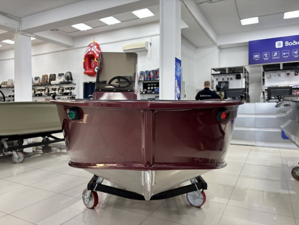 Моторная лодка, Xstream 420S, бордовый