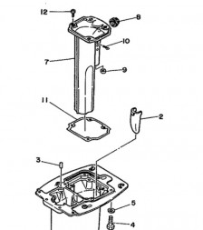 Прокладка коллектора Yamaha 664-41134 (Yamaha) (RAC)