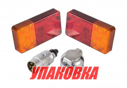 Стоп-сигнал для прицепа c вилкой и розеткой (комплект 87119E1) (упаковка из 3 шт.)