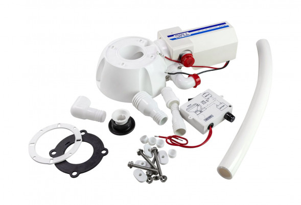 Комплект для переделки ручного унитаза в электрический, новое основание, 12 В, (упаковка из 6 шт.)