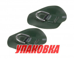 Кольцо D-образное зеленое, 2 шт (упаковка из 10 шт.)