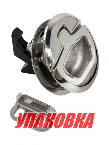 Ручка врезная, D63 мм, Marine Rocket (упаковка из 2 шт.)
