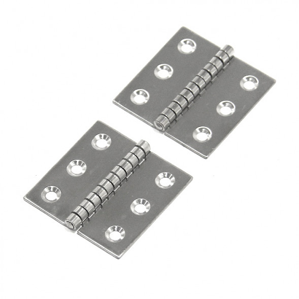 Петля неразъемная 60х60х1,5мм SUNFINE (комплект 2 шт.)