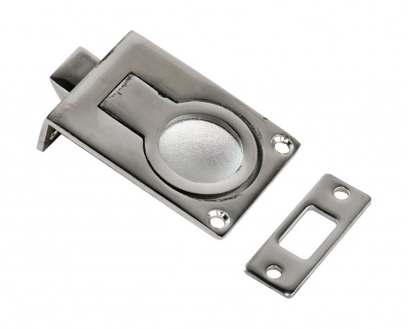 Ручка палубная потайная с защелкой, 57x40x17, нержавеющая, Marine Rocket