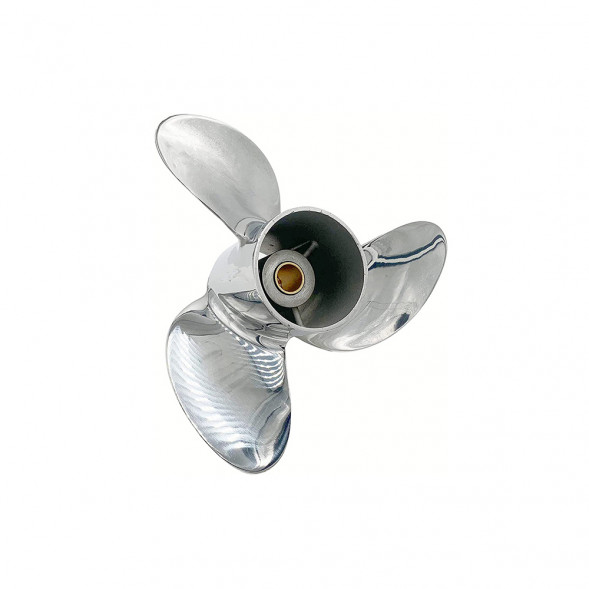Винт гребной  Skipper для Tohatsu 4-6HP, диаметр 7,8" нержавеющий, лопастей - 3, шаг 8"