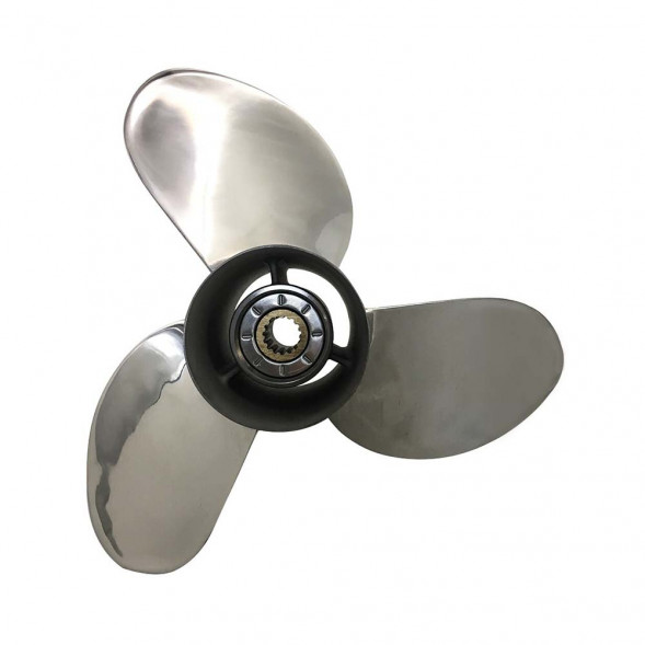 Винт гребной  Skipper для Honda 75-130HP, диаметр 14&quot; нержавеющий, лопастей - 3, шаг 19&quot;