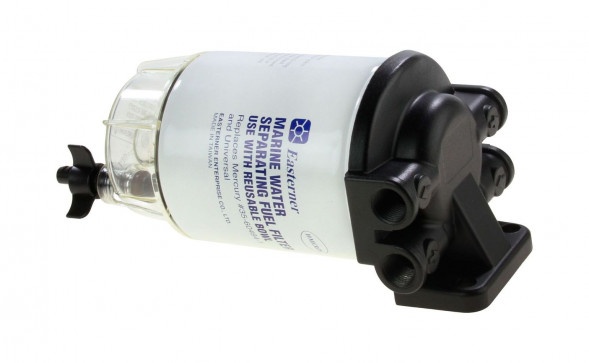 Фильтр топливный 10 мк с креплением и водосборником (малый) (упаковка из 12 шт.)