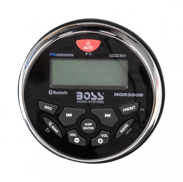 Морская магнитола BOSS MGR350B, уценена