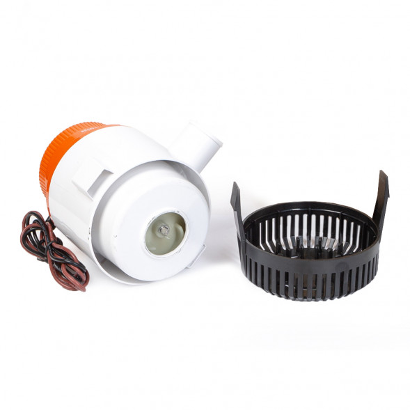 Помпа водооткачивающая SeaFlo трюмная, 24V 3500 галлон/час, патрубок 40 мм