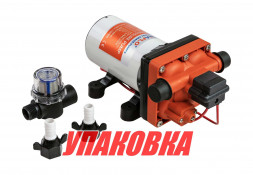 Помпа водоподающая мембранная SeaFlo, 12 В, 15 л/мин, 4.0 бар, 14 А (упаковка из 4 шт.)