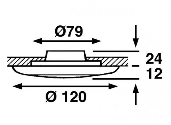Светильник «Mars». Цвет: белый.