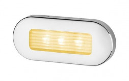Светильник каютный светодиодный теплый белый свет 12-24 В, SeaFlo