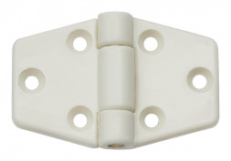 Петля пластиковая, 65х40 мм, черная